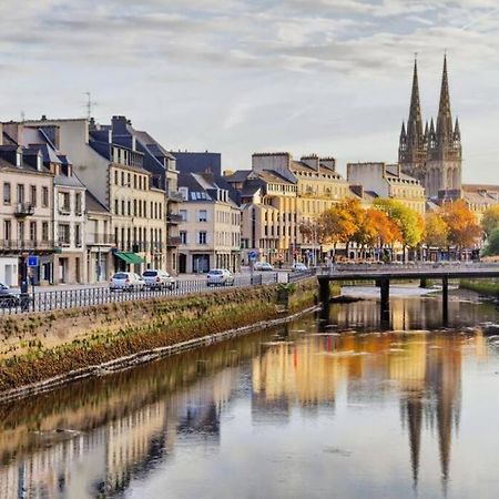Appartement L'Odet - Superbe Vue Sur Les Quais - Hyper Centre à Quimper Extérieur photo